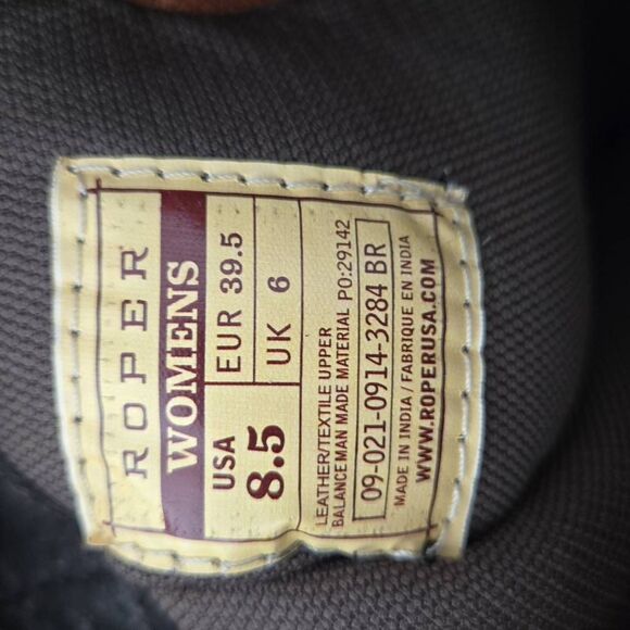 Roper becca Western Boots Aztec Tribal 8.5 - Picture 8 of 8